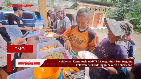 Kolaborasi Kemanusiaan di TPA Sanggrahan Temanggung,Relawan Beri Dukungan ke Pemulung